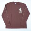 ヒロポンTシャツ（長袖）ブラウン　S/original T shirts（LS)/brown/S/awaking ghost