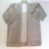 遠州木綿　刺子半纏　市松織り　L（Japanese working jacket/check/L)