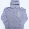 ヒロポン　ジップパーカー（バックプリントなし）グレー　S/original zip parker/grey/S/awaking ghost