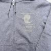 ヒロポン　ジップパーカー（バックプリントなし）グレー　XL/original zip parker/grey/XL/awaking ghost - 画像 (2)