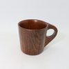 漆塗　木彫りマグカップ/Lacquered wooden cup