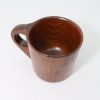 漆塗　木彫りマグカップ/Lacquered wooden cup - 画像 (3)
