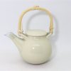瀬戸　スタジオM　土瓶「なつめ」白/Studio M/Tea pot/330cc/ivory