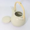 瀬戸　スタジオM　土瓶「なつめ」白/Studio M/Tea pot/330cc/ivory - 画像 (3)