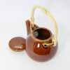 瀬戸　スタジオM　土瓶「なつめ」飴/Studio M/Tea pot/330cc/caramel - 画像 (3)