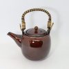 美濃焼　漆釉　土瓶/Mino/Tea pot/500cc/Urushi-brown