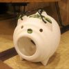 瀬戸　豚蚊遣り/Anti-Mosquito incense burner/pig/Japan - 画像 (5)