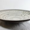 小鹿田焼　とびカンナ櫛目大皿　40㎝ 黒木史人（Onta dish 40cm/plane/Kuroki humihito) - 画像 (3)
