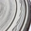 小鹿田焼　とびカンナ櫛目大皿　40㎝ 黒木史人（Onta dish 40cm/plane/Kuroki humihito) - 画像 (5)