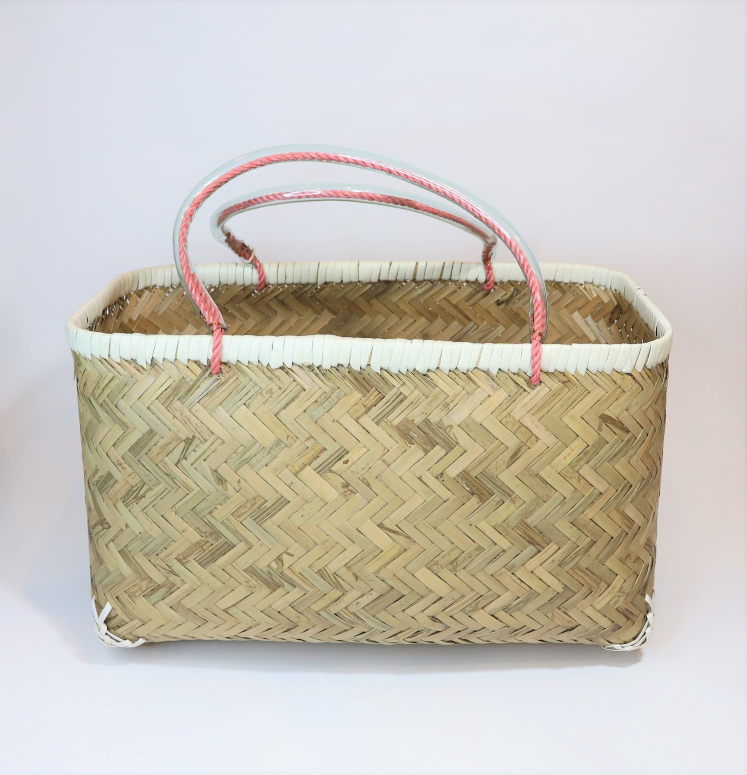 竹　買い物籠　大/Bamboo shopping basket/L