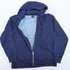 デニムスウェット　ジップパーカー　L/Denim color sweat zip parker/L - 画像 (2)