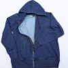 デニムスウェット　ジップパーカー　XL/Denim color sweat zip parker/XL - 画像 (2)