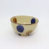 美濃　二色水玉　小丼/Mino-yaki 12cm dot bowl/Japan