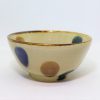 美濃　二色水玉　5寸丼/Mino-yaki 15cm dot bowl/Japan - 画像 (5)