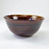 出西焼　5寸深鉢　飴釉（Syussai-yaki 15cm bowl/caramel)Shimane pref.　 - 画像 (4)