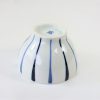 砥部焼　丸鉢　線紋　岡田陶房/Tobe-yaki round bowl/stripes/okada - 画像 (4)