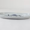 砥部焼　楕円長皿　唐草　岡田陶房 Tobe-yaki long dish/karakusa(arabesque)/Ehime pref. - 画像 (2)