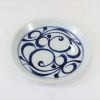 砥部焼　7寸皿　唐草　岡田陶房 Tobe-yaki 21cm dish/karakusa(arabesque)/Ehime pref.