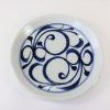 砥部焼　7寸皿　唐草　岡田陶房 Tobe-yaki 21cm dish/karakusa(arabesque)/Ehime pref. - 画像 (3)