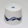 砥部焼　猪口　青波　岡田陶房(Tobe mini bowl/waves/Ehime pref. - 画像 (4)