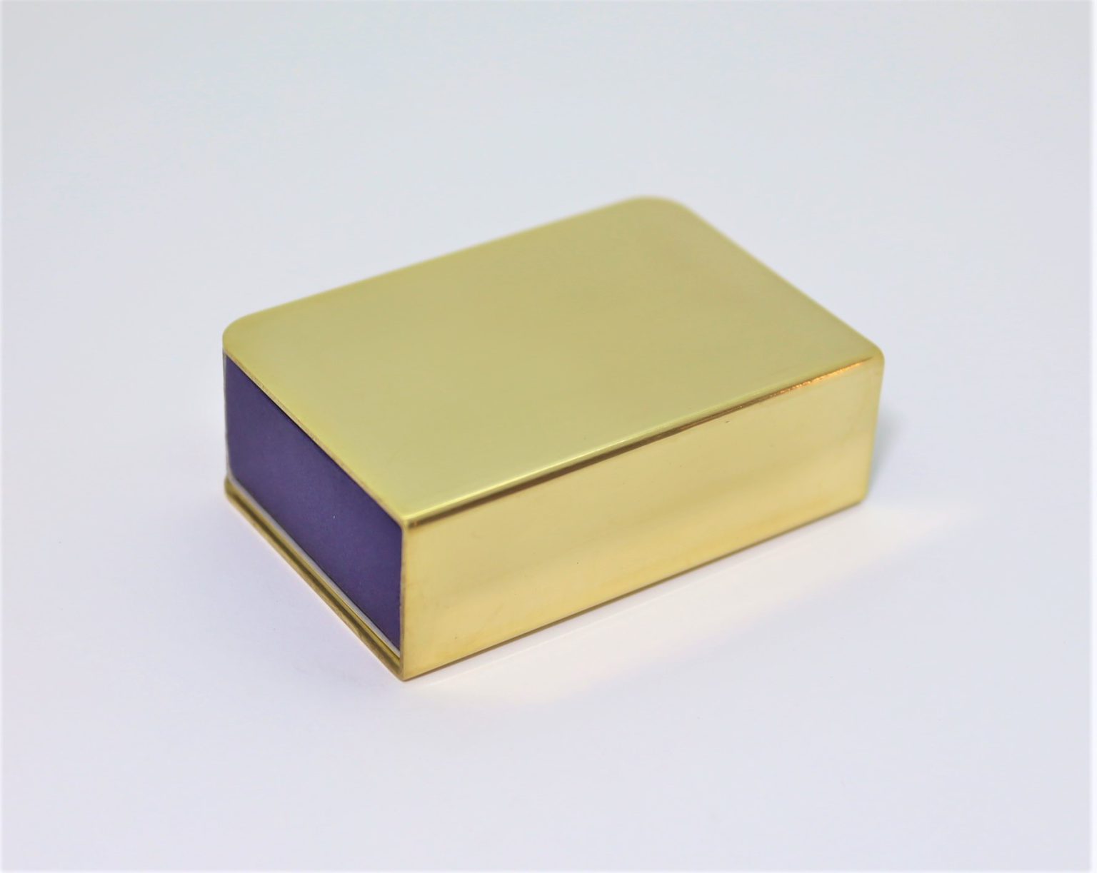 真鍮製マッチケース 日本製/Brass match box case/Japan 倉日用商店