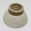 出西焼　ぼたんハケメ飯碗　小　白/Syussai-yaki/Rice bowl/White/S - 画像 (4)
