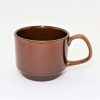 美濃　スタッキングマグ　チョコ/Mino stacking mug /chocolate/Japan