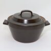 スタジオM　ご飯鍋　３合炊き「Ragout」茶　Studio M rice cooking pot/540g for3~4person/brown