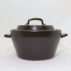 スタジオM　ご飯鍋　３合炊き「Ragout」茶　Studio M rice cooking pot/540g for3~4person/brown - 画像 (2)