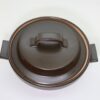 スタジオM　ご飯鍋　３合炊き「Ragout」茶　Studio M rice cooking pot/540g for3~4person/brown - 画像 (3)
