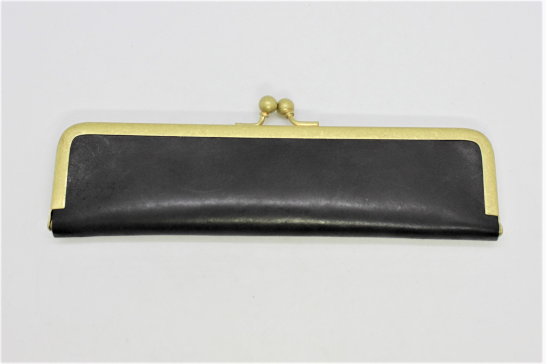 革製ペンケース1本用　黒　Pencase/leather black