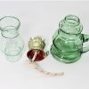 ガラスランプ　中国の荒物　Chinese glass lamp - 画像 (5)