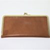 革製ペンケース3本用　キャメル　Pencase/leather camel