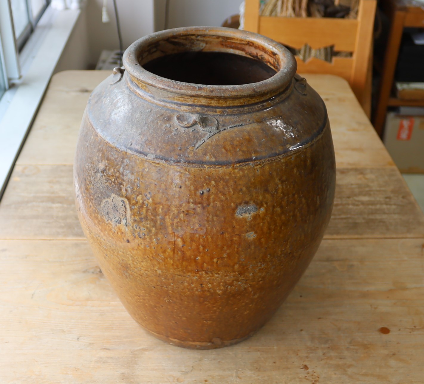 高級 ベトナム 工芸品 壺