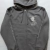 ヒロポン　ジップパーカー　濃灰　L　Original zip parka/grey/L/awaking ghost - 画像 (2)