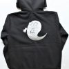 ヒロポン　ジップパーカー　黒　M　Original zip parka/black/M/awaking ghost