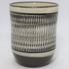 小鹿田焼　とびカンナ立湯呑/Onta Tea cup/Kuroki humihito - 画像 (4)