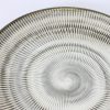 小鹿田焼　とびカンナ6寸皿/Onta 18cm dish/kuroki humihito - 画像 (4)