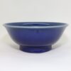 美濃　瑠璃釉　7寸丼/Mino-yaki bright blue 20cm bowl/Japan - 画像 (3)