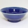 美濃　瑠璃釉　7寸丼/Mino-yaki bright blue 20cm bowl/Japan
