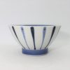 砥部焼　飯碗　線紋　岡田陶房/Tobe rice bowl/stripes/okada - 画像 (2)