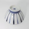 砥部焼　飯碗　線紋　岡田陶房/Tobe rice bowl/stripes/okada - 画像 (3)