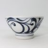砥部焼　飯碗　唐草　岡田陶房/Tobe ricebowl/karakusa/okada - 画像 (2)