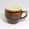 出西焼　モーニングカップ 飴釉 （Syussai- Morning cup/caramel)Shimane pref.