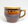 出西焼　モーニングカップ 飴釉 （Syussai- Morning cup/caramel)Shimane pref. - 画像 (2)