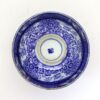 染付印判フタ付飯茶碗　明治　山水/Rice bowl with lid/Village/19c./Japan - 画像 (5)