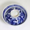 伊万里　染付3.5寸フタ付飯碗　江戸後期/Rice bowl 10.5cm/Blue flower/19c./Japan - 画像 (3)