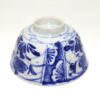 伊万里　染付3.5寸フタ付飯碗　江戸後期/Rice bowl 10.5cm/Blue flower/19c./Japan - 画像 (7)
