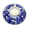 伊万里　染付3.5寸フタ付飯碗　江戸後期/Rice bowl 10.5cm/Blue flower/19c./Japan - 画像 (5)
