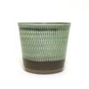 小鹿田焼　とびカンナそばちょこ緑/Onta soba cup/tobikanna/green/Kuroki humihito - 画像 (2)